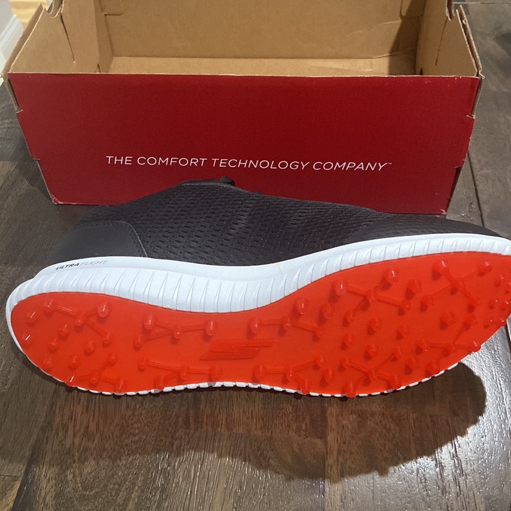 Skechers Men's GO GOLF Max Fairway 3 Golf Shoes men's 10.5 NWT black white red - Picture 9 of 11